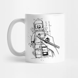 Let's Draw Spaceman Mug